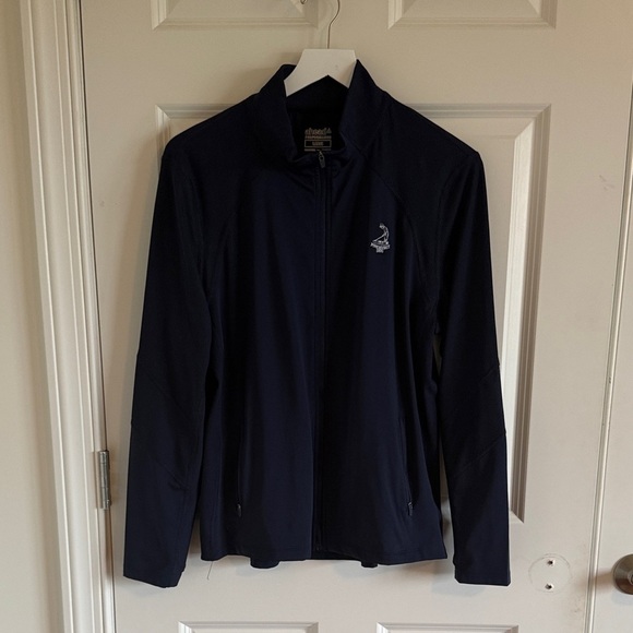 ahead Performance Jackets & Blazers - ahead Performance Pinehurst 1895 Navy Full-Zip Jacket Size Large